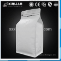 2015 hot sale stand up aluminum foil bag/block bottom aluminum foil bag /aluminum foil coffee bag